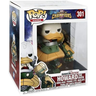 Figura de vinil Marvel Howard the Duck 6" - Concurso dos Campeões Figura de vinil Marvel Howard the Duck 6" - Concurso dos Campeões