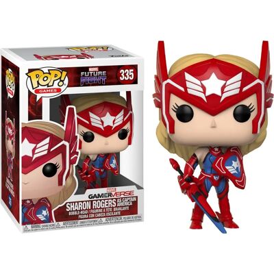 Funko Pop! Sharon Rogers Captain America Vinyl Figur - 10 cm Funko Pop! Sharon Rogers Captain America Vinyl Figur - 10 cm