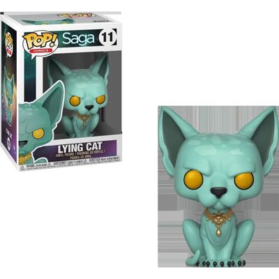 Funko Pop Saga Chat Couché Vinyle Figur - Série 11 Funko Pop Saga Chat Couché Vinyle Figur - Série 11
