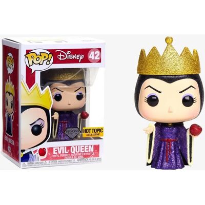 Funko Biancaneve e la Regina Malvagia Glitter - Figura in vinile - 9cm - Collezionabile Funko Biancaneve e la Regina Malvagia Glitter - Figura in vinile - 9cm - Collezionabile