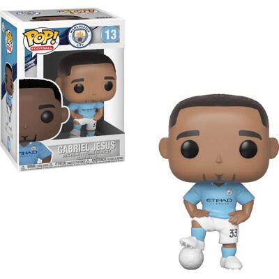 Funko Pop! Piłka nożna: Manchester City - Gabriel Jesus N°13 Funko Pop! Piłka nożna: Manchester City - Gabriel Jesus N°13