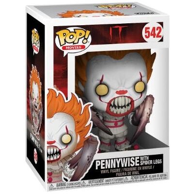 Funko Pop! Películas: IT - Pennywise con patas de araña Funko Pop! Películas: IT - Pennywise con patas de araña
