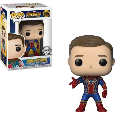 FUNKO POP! Marvel : Infinity War - Iron Spider - Masqué - Publicité FUNKO POP! Marvel : Infinity War - Iron Spider - Masqué - Publicité