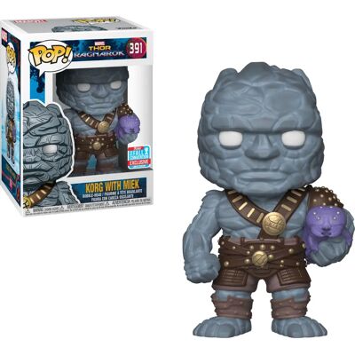 Funko Pop! Marvel: Thor Ragnarok - Korg mit Miek Funko Pop! Marvel: Thor Ragnarok - Korg mit Miek
