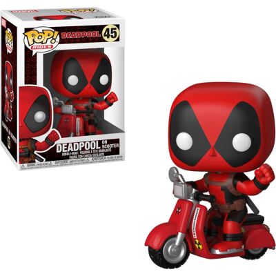 Funko Pop! Vinyl - Marvel Hjältar - Marvel: Hjältar Deadpool På Scooter Funko Pop! Vinyl - Marvel Hjältar - Marvel: Hjältar Deadpool På Scooter