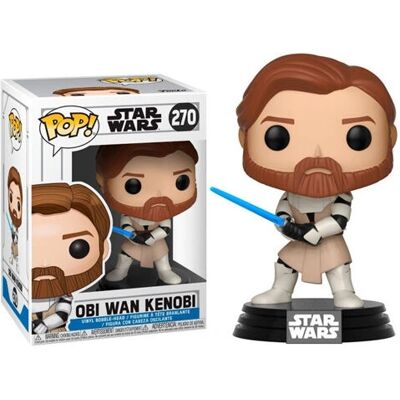 Funko Obi Wan Kenobi keräilyfiguuri - Clone Wars - 9cm Funko Obi Wan Kenobi keräilyfiguuri - Clone Wars - 9cm