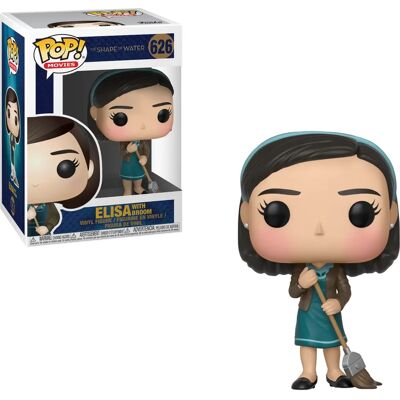 Funko Multicolore Shape of Water Elisa avec Broom - Figur Collectible Funko Multicolore Shape of Water Elisa avec Broom - Figur Collectible