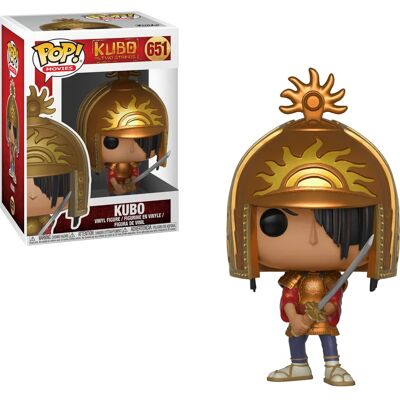 Figurine en vinyle Kubo en Armure - Collection - Publicité Figurine en vinyle Kubo en Armure - Collection - Publicité