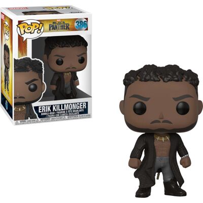 FUNKO PVC Kolekcjonerska figurka Erik Killmonger - Zabawka akcyjna FUNKO PVC Kolekcjonerska figurka Erik Killmonger - Zabawka akcyjna