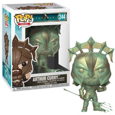 Funko Pop! DC Comics Aquaman - Arthur Curry (as Gladiator) Patina Vinyl Figure - DC Comics Vinyl Figure Funko Pop! DC Comics Aquaman - Arthur Curry (as Gladiator) Patina Vinyl Figure - DC Comics Vinyl Figure