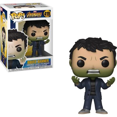 Funko Bruce Banner avec Tête de Hulk - Figurine d'Action - Marvel Avengers Infinity War - Publicité Funko Bruce Banner avec Tête de Hulk - Figurine d'Action - Marvel Avengers Infinity War - Publicité