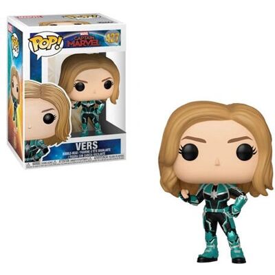 Funko Pop! Vinyl: Captain Marvel - Vers - Figuras coleccionables Funko Pop! Vinyl: Captain Marvel - Vers - Figuras coleccionables