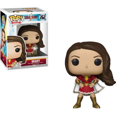 Figura de vinil Shazam Mary da Funko - Brinquedo de coleção Figura de vinil Shazam Mary da Funko - Brinquedo de coleção