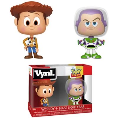Figurine en vinyle Toy Story Woody Buzz - Funko - Publicité Figurine en vinyle Toy Story Woody Buzz - Funko - Publicité