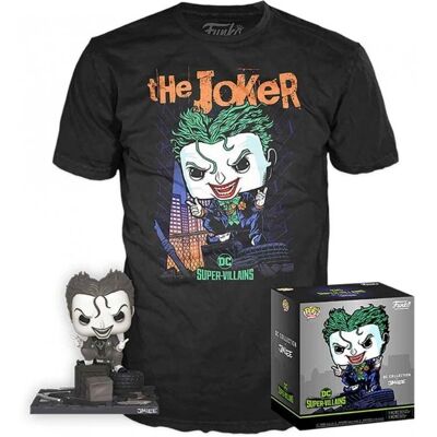 Funko Jim Lee Joker Figura Collezionabile in Vinile & T-Shirt Funko Jim Lee Joker Figura Collezionabile in Vinile & T-Shirt
