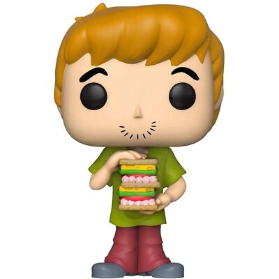 Funko Pop Scooby-Doo Shaggy mit Sandwich - 50 Jahre Sammlerstück Funko Pop Scooby-Doo Shaggy mit Sandwich - 50 Jahre Sammlerstück