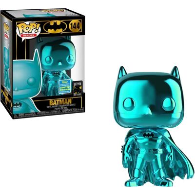 Funko Batman Chrome Bleu - Figurine Exclusive SDCC - Publicité Funko Batman Chrome Bleu - Figurine Exclusive SDCC - Publicité