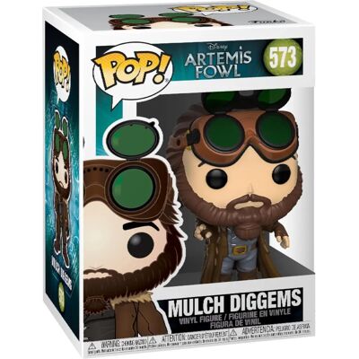 Funko Artemis Fowl Mulch Diggums Vinyl Figurine - 9cm Collectible Funko Artemis Fowl Mulch Diggums Vinyl Figurine - 9cm Collectible