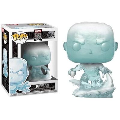 Funko Pop! Marvel Iceman - 80e Anniversaire Première Apparition - Figurine en Vinyle - Publicité Funko Pop! Marvel Iceman - 80e Anniversaire Première Apparition - Figurine en Vinyle - Publicité