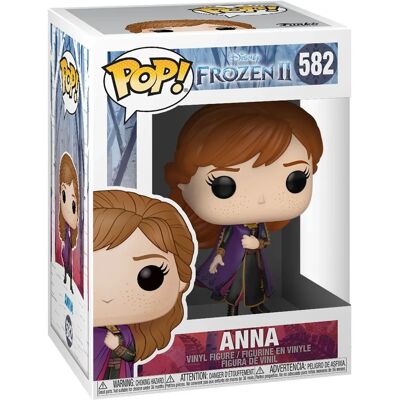 Funko Anna Figura de Vinilo - Frozen 2 - 9 cm - Coleccionable - FK40886 Funko Anna Figura de Vinilo - Frozen 2 - 9 cm - Coleccionable - FK40886