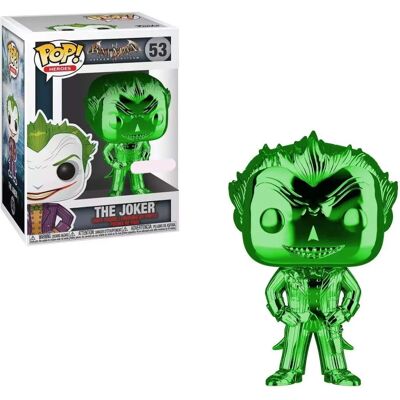 Funko Pop! The Joker Silver Chrome - DC Batman: Arkham Asylum Collectible Funko Pop! The Joker Silver Chrome - DC Batman: Arkham Asylum Collectible