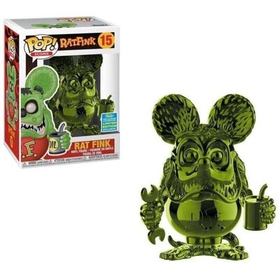 Funko Pop! Icons - Rat Fink #15 (Zielony Chrome) - Figurka vinylowa Funko Pop! Icons - Rat Fink #15 (Zielony Chrome) - Figurka vinylowa