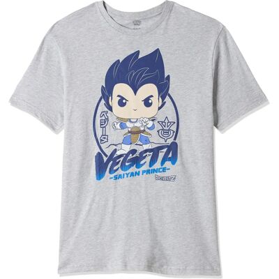 Funko Pop! Vegeta (Windy) Metálico & Camiseta Grande - Set de Coleccionista Funko Pop! Vegeta (Windy) Metálico & Camiseta Grande - Set de Coleccionista