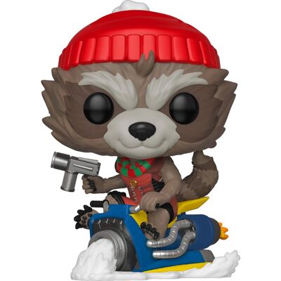 Funko Pop! Marvel Holiday - Guaxinim Rocket Funko Pop! Marvel Holiday - Guaxinim Rocket