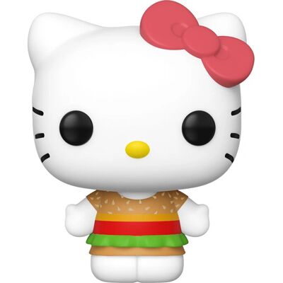 Funko 43472 Figura de vinilo Hello Kitty en Hamburguesa - Serie Coleccionable Funko 43472 Figura de vinilo Hello Kitty en Hamburguesa - Serie Coleccionable