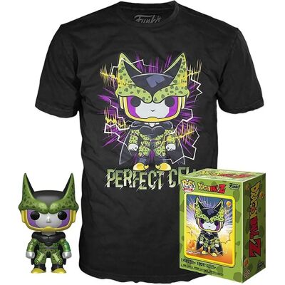 Funko Dragon Ball Z Perfect Cell Camiseta L - Ropa de Colección Funko Dragon Ball Z Perfect Cell Camiseta L - Ropa de Colección