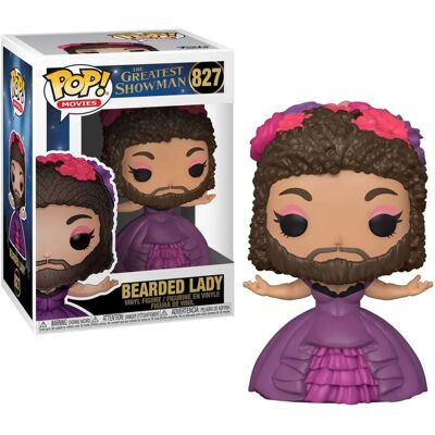 Funko POP Filmes: O Maior Espetáculo - Mulher Barbada Figura de Coleção Funko POP Filmes: O Maior Espetáculo - Mulher Barbada Figura de Coleção