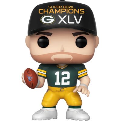 Funko Model Collectible Figure - NFL Green Bay Packers Aaron Rogers XLV Funko Model Collectible Figure - NFL Green Bay Packers Aaron Rogers XLV