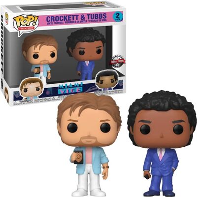 Funko Pop! Televisione: Miami Vice - Crockett & Tubbs 2 Pack Funko Pop! Televisione: Miami Vice - Crockett & Tubbs 2 Pack