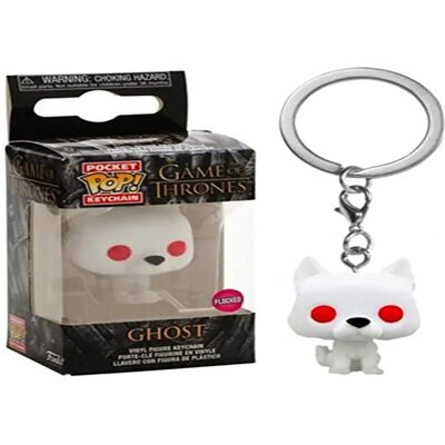 Chaveiro Funko Ghost - 4cm Flocked Edição Especial Chaveiro Funko Ghost - 4cm Flocked Edição Especial