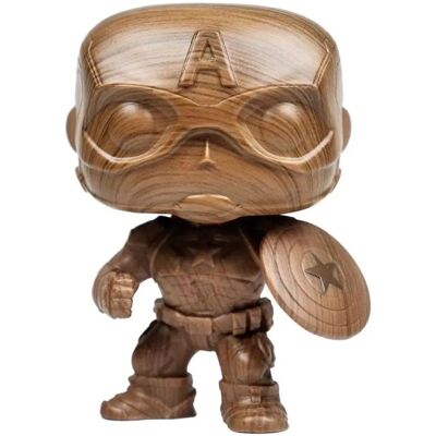 Funko Pop Captain America Deco w Drewnie US - Figurka winylowa Funko Pop Captain America Deco w Drewnie US - Figurka winylowa