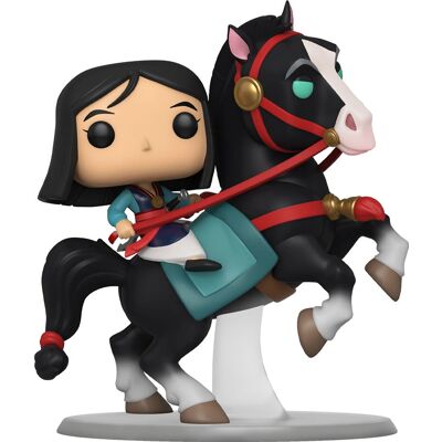 Funko Mulan sur Khan Figurine en Vinyle - Collection Disney - Publicité Funko Mulan sur Khan Figurine en Vinyle - Collection Disney - Publicité