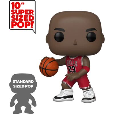 Funko 45598 Figurine Collectible NBA Michael Jordan - Maillot Rouge - Publicité Funko 45598 Figurine Collectible NBA Michael Jordan - Maillot Rouge - Publicité