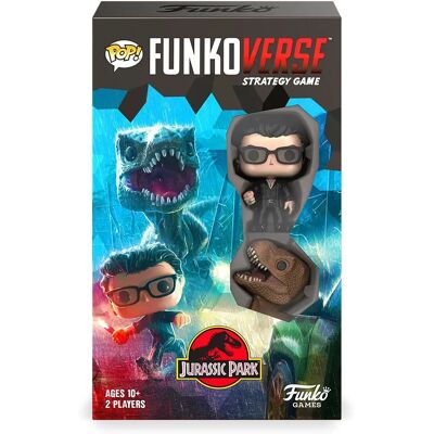Funko Jurassic Park 101 Strategy Game - Expandalone, 2 Maps, POP Figures Funko Jurassic Park 101 Strategy Game - Expandalone, 2 Maps, POP Figures