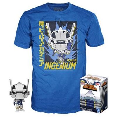 Funko Pop & Tee My Hero Academia TENYA IIDA INGENIUM - Camiseta Funko Pop & Tee My Hero Academia TENYA IIDA INGENIUM - Camiseta