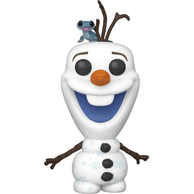 Funko Olaf avec Bruni - Figurine en vinyle - La Reine des Neiges 2 Funko Olaf avec Bruni - Figurine en vinyle - La Reine des Neiges 2
