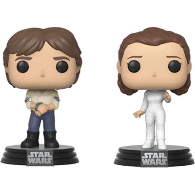 Funko 46770 Pack Vinyl Han & Leia - Figurine Collector Star Wars - Publicité Funko 46770 Pack Vinyl Han & Leia - Figurine Collector Star Wars - Publicité
