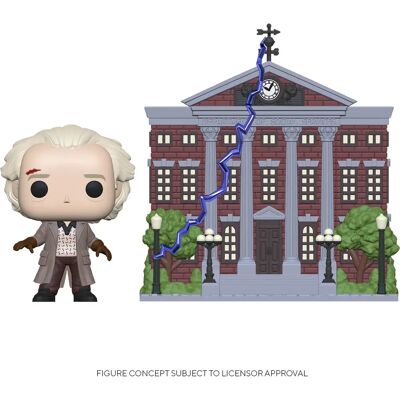 Funko Pop! Stadt: Zurück in die Zukunft – Doc mit Uhrenturm Funko Pop! Stadt: Zurück in die Zukunft – Doc mit Uhrenturm