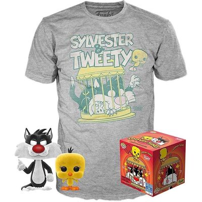 Funko Funko Pop & Tee Looney Tunes Sylvester Tweety - Sada hraček Funko Funko Pop & Tee Looney Tunes Sylvester Tweety - Sada hraček