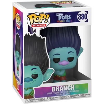 Funko Pop Trolls World Tour Branch - Chase Vinyl Figurka Funko Pop Trolls World Tour Branch - Chase Vinyl Figurka
