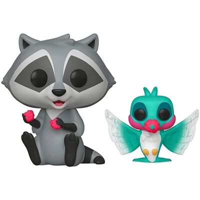 Funko Pocahontas - Meeko avec Flit Figurine Vinyle Journée de la Terre - Publicité Funko Pocahontas - Meeko avec Flit Figurine Vinyle Journée de la Terre - Publicité