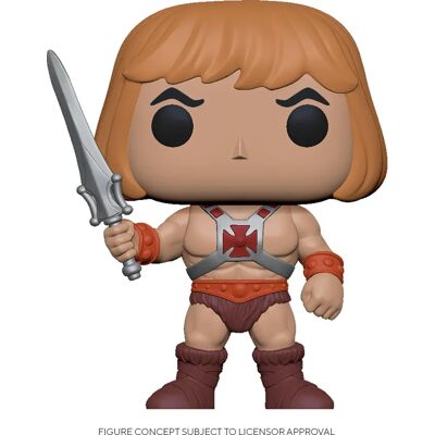 Funko He-Man Vinyl Colecionável - 9cm - Coleção POP Funko He-Man Vinyl Colecionável - 9cm - Coleção POP