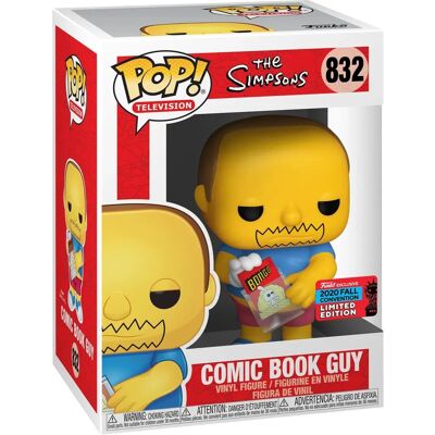 Funko Comic Book Guy - Figurka z The Simpsons - 10cm Funko Comic Book Guy - Figurka z The Simpsons - 10cm