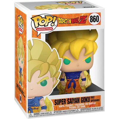 Funko Pop! Animación: Dragon Ball Z - Super Saiyan Goku Funko Pop! Animación: Dragon Ball Z - Super Saiyan Goku
