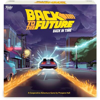 Funko Back to The Future Back In Time Strategy Fully Cooperative Board Game Funko Back to The Future Back In Time Strategy Fully Cooperative Board Game