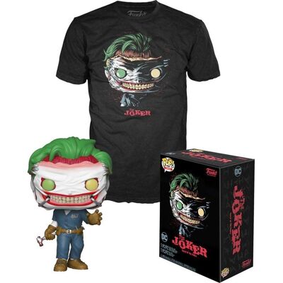 Funko Joker M Wielokolorowa Koszulka & Figurka - T-shirt z kolekcjonerską figurą Funko Joker M Wielokolorowa Koszulka & Figurka - T-shirt z kolekcjonerską figurą